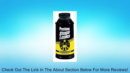 Prestone AS157 Pelletized Stop Leak - 5.5 oz. Review
