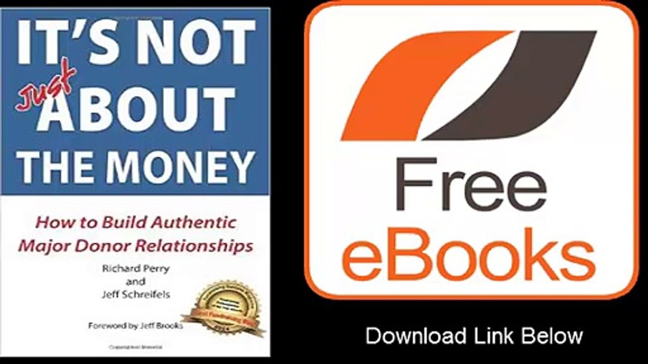 It's NOT JUST about the Money by Richard Perry Ebook (PDF) Free Download