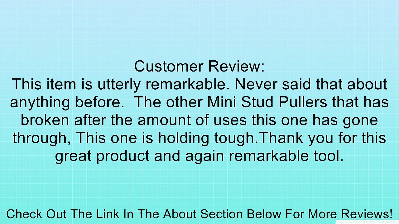 H & S Auto Shot 1095 Puller Review