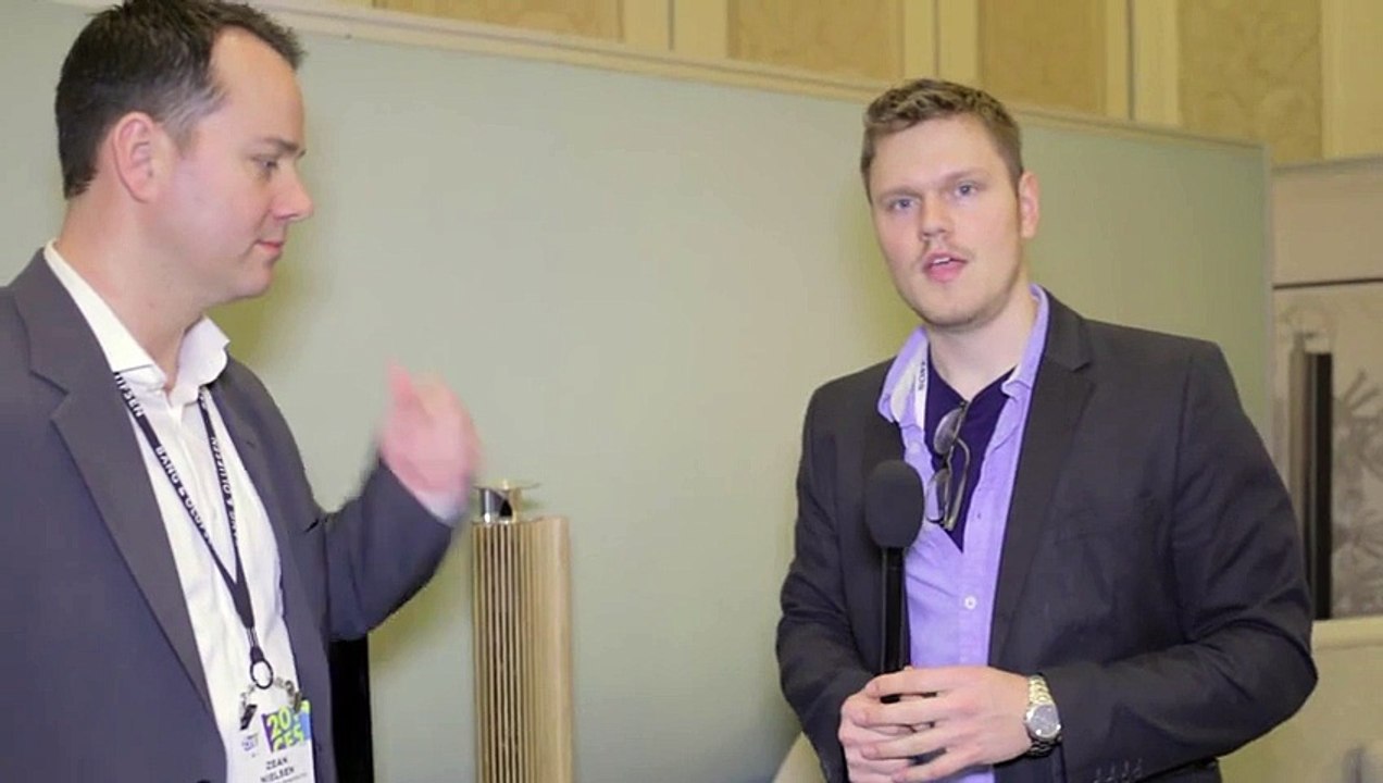 Bang & Olufsen CES 2014 - Beolab 18 speaker overview