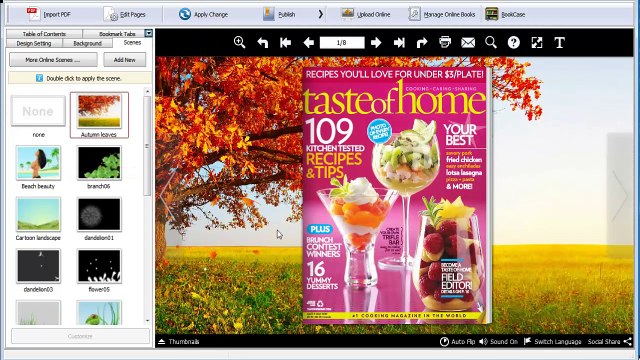 Professional Flip Book Maker for Converting PDF and Office into Flipbook