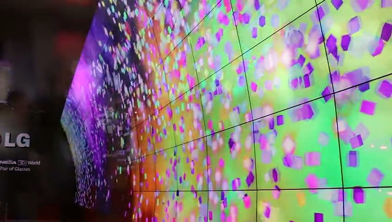 LG CES 2014 - Flexible Displays, 5K and WebOS showcase