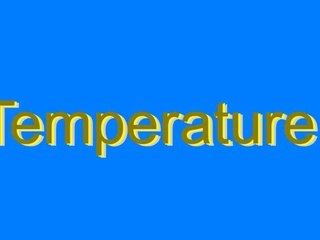 How to Pronounce Temperature (Urban Slang Word)