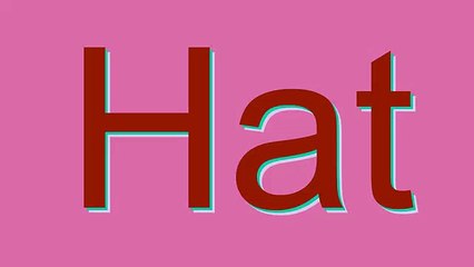 Learn How to Pronounce 'Hat' 🎩