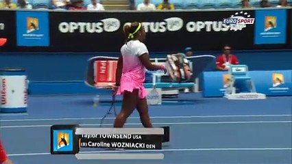 Townsend Taylor - Caroline Wozniacki (Özet)