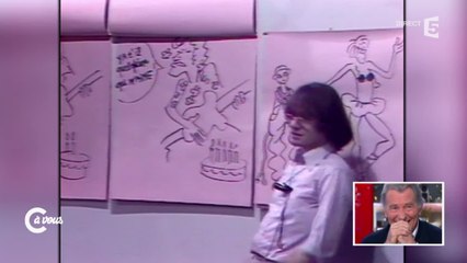 William Leymergie se souvient de Cabu dans Récré A2 - C à vous - 19/01/2015