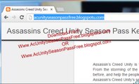 Assassins Creed unity Season Pass Keys Unlock Tutorial - Xbox One And PS4 - PC