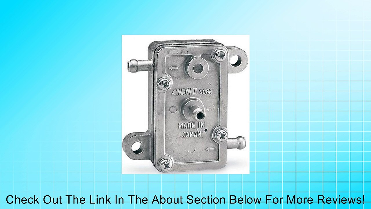 Mikuni Genuine Single Fuel Pump DF44-211-D Review