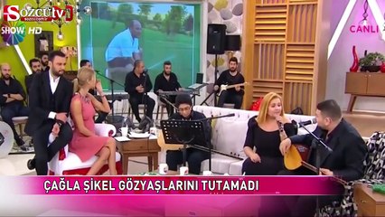 Çağla Şikel ağlayarak stüdyoyu terk etti
