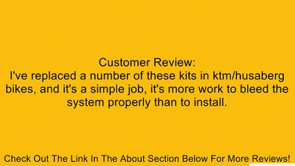 Magura Master Cylinder Replacement Piston Kit - 9.5mm 0720555 Review