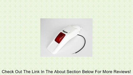 UFO Plastics Enduro Rear Fender with Light - White XR03611-041 Review