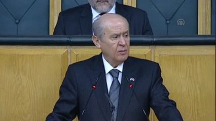 Bahçeli : "Davutoğlu Aynı Hassasiyeti 4 Eski Bakan Hakkında Niçin Gösterememiştir "