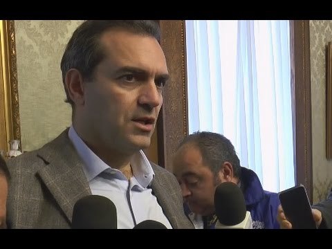 Napoli - De Magistris: Le Primarie non portano fortuna al Pd (19.01.15)