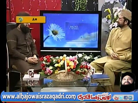 Milad Evening Live With Owais Raza Qadri & Tasleem Sabri From Noor TV UK - Part 12