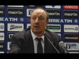 Lazio-Napoli 0-1, Benitez: 