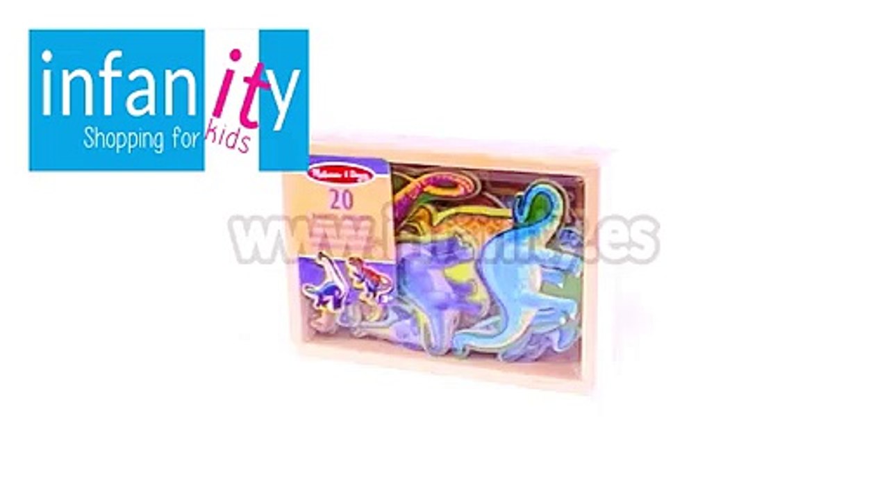 Set dinosaurios magneticos