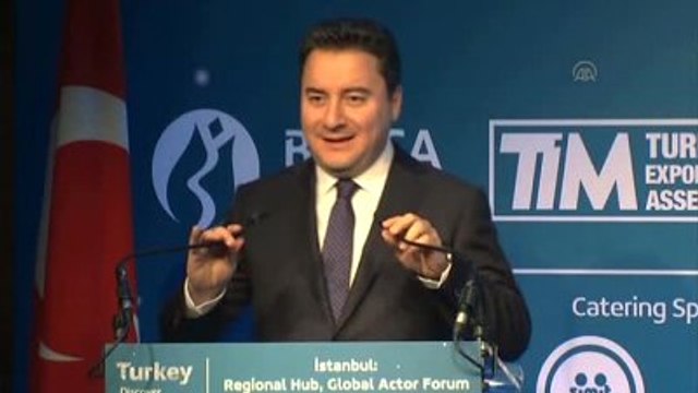 İstanbul: Bölgesel Merkez, Küresel Aktör Forumu - Babacan