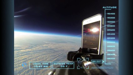 Un iPhone 6 survit à une chute depuis l'espace