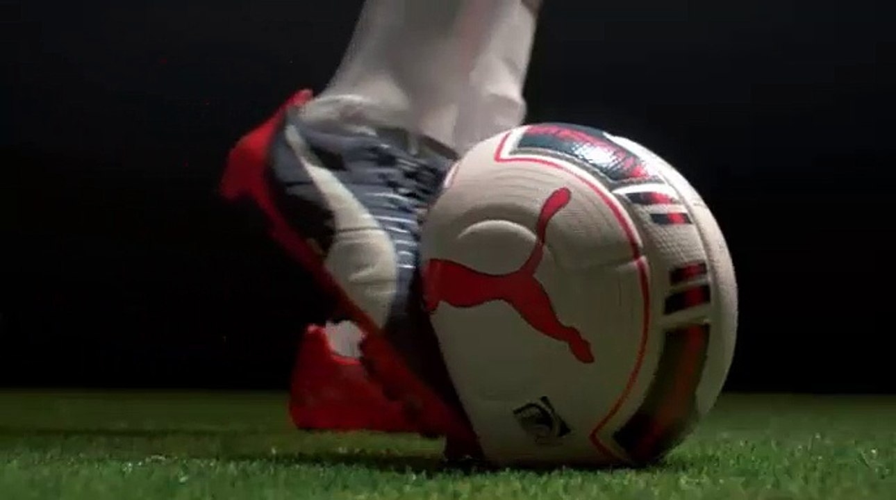 Power vs. Accuracy Mario Balotelli, Cesc Fabregas an Thierry Henry PUMA