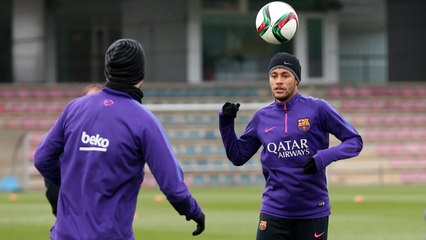 Training session (20/01/15): Getting ready for Atlético Madrid