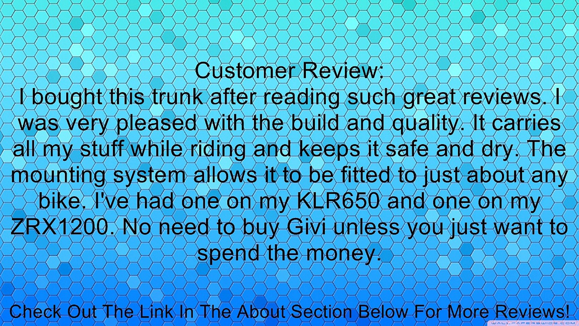 Emgo 72-32440 Travel Trunk Review