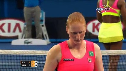 Serena Williams - Van Uytvanck (Özet)