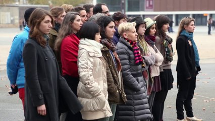 Carole Douillard à propos de la performance The viewers dans le cadre de la clôture de LA PERMANENCE