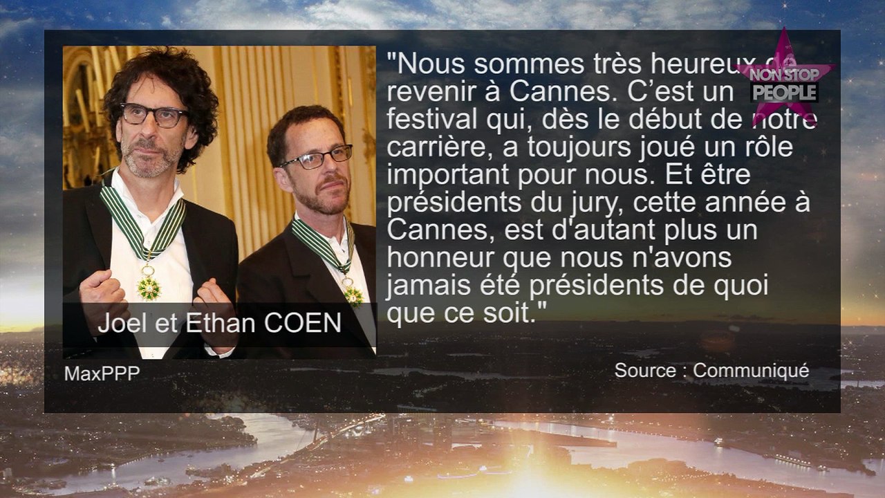 Cannes 2015 : Joel et Ethan Coen Présidents du Jury du 68ème Festival de Cannes !