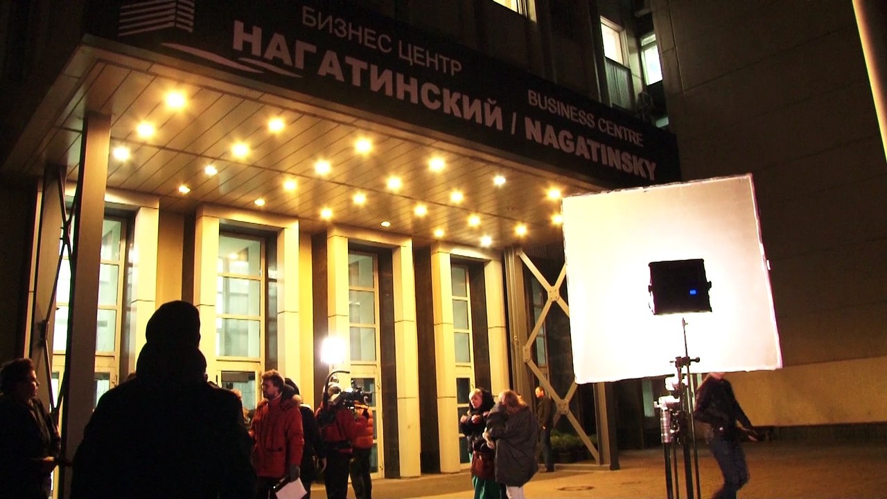 Как проходили съемки сериала «Слепая» на территории БЦ «Нагатинский»