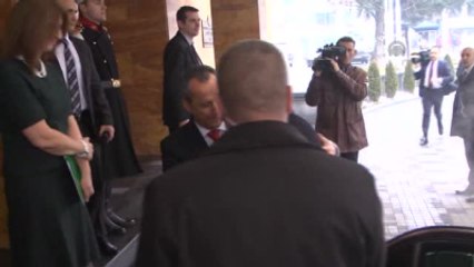 Arnavutluk Meclis Başkanı Meta, Makedonya'da