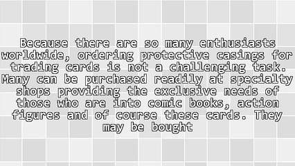 Keep Your Prized Possessions In Top Condition With Baseball Card Cases