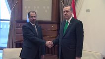 Cumhurbaşkanı Erdoğan, Irak Temsilciler Meclisi Başkanı Selim Cuburi'yi Kabul Etti