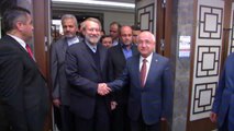 Çiçek, İran İslami Danışma Meclisi Başkanı Larijani ile Görüştü