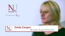 After Breast Augmentation Surgery at  Nu Cosmetic Clinic UK - Zelda Cooper Acquires A New-Found Confidence