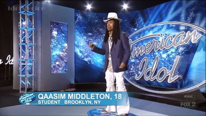Qaasim Middleton - Audition - American Idol 2015