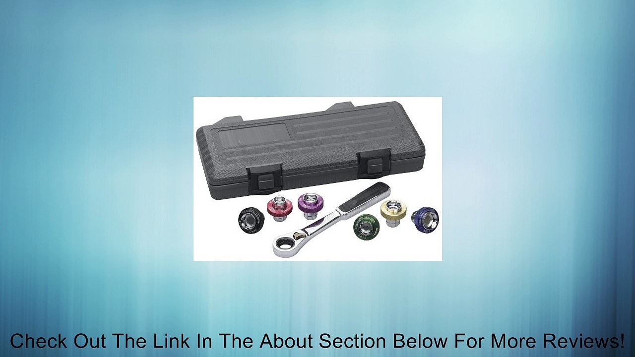 GearWrench 3870D Oil Drain Plug Socket 7 Piece Complete set Case