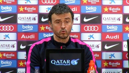 Copa del Rey: Luis Enrique: ''Contra el Atlético, la dificultad es máxima''