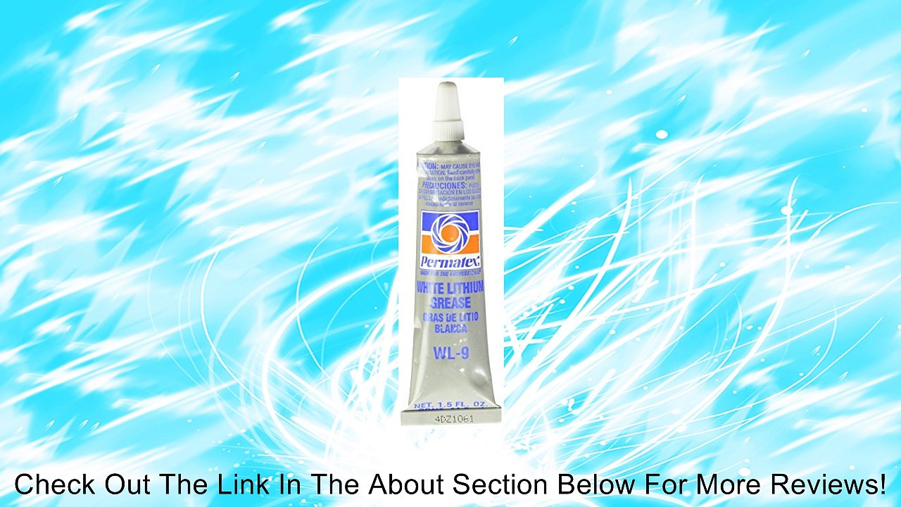 Permatex 80345 White Lithium Grease, 1.5 oz. Review