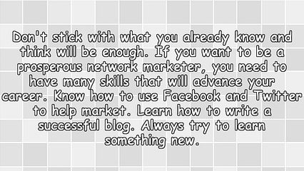 Network Marketing Made Easy With This Advice!