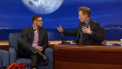 Kellan Lutz Sorta-Photobombed Sylvester Stallone  - CONAN on TBS