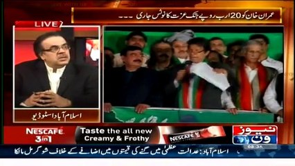 Live With Dr. Shahid Masood  – 20th January 2015
