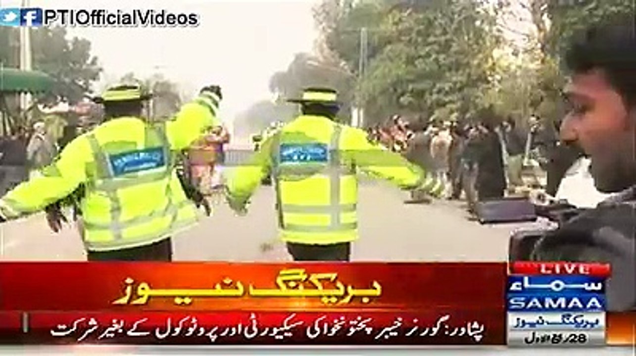 Imran khan without protocol - www.xpressnetwork.pk