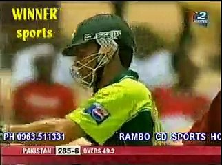Kamran Akmal hit 3 six in 3 balls In Cricket