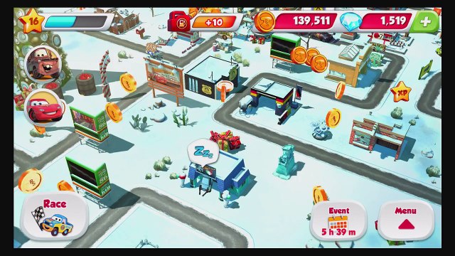 Disney Cars Fast as Lightning McQueen - New Character Sheriff Unlocked - Disney Pixar Cars