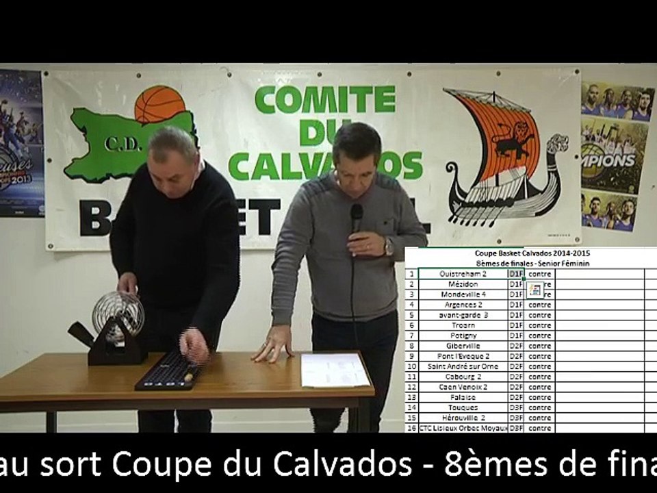 150120 - Coupe Calvados 8èmes de finale