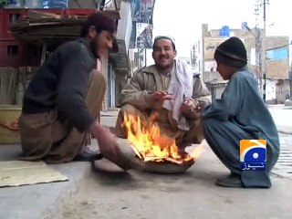 Mercury drops in Balochistan (Weather) - Geo Reports - 20 Jan 2015