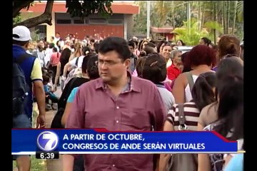 ANDE realizará congresos virtuales a partir de octubre