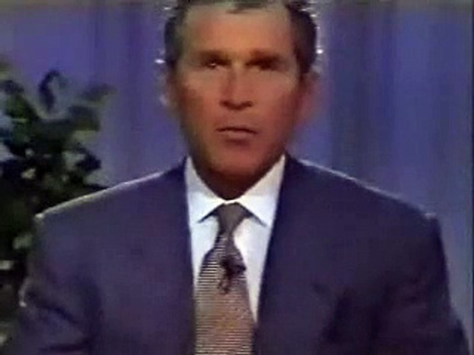 Le doigt de George W. Bush