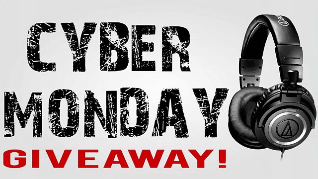Cyber Monday GIVEAWAY ATH-M50 Headphones! [Closed]