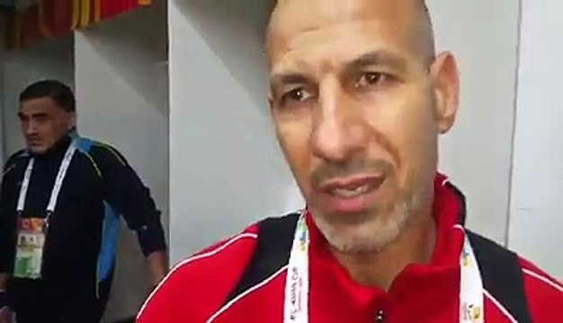 المدرب راضي شنيشل متفائل بالمنتخب الوطني رغم صعوبة المواجهة مع المنتخب الإيراني .بعدا التأهل الى الدور التالي